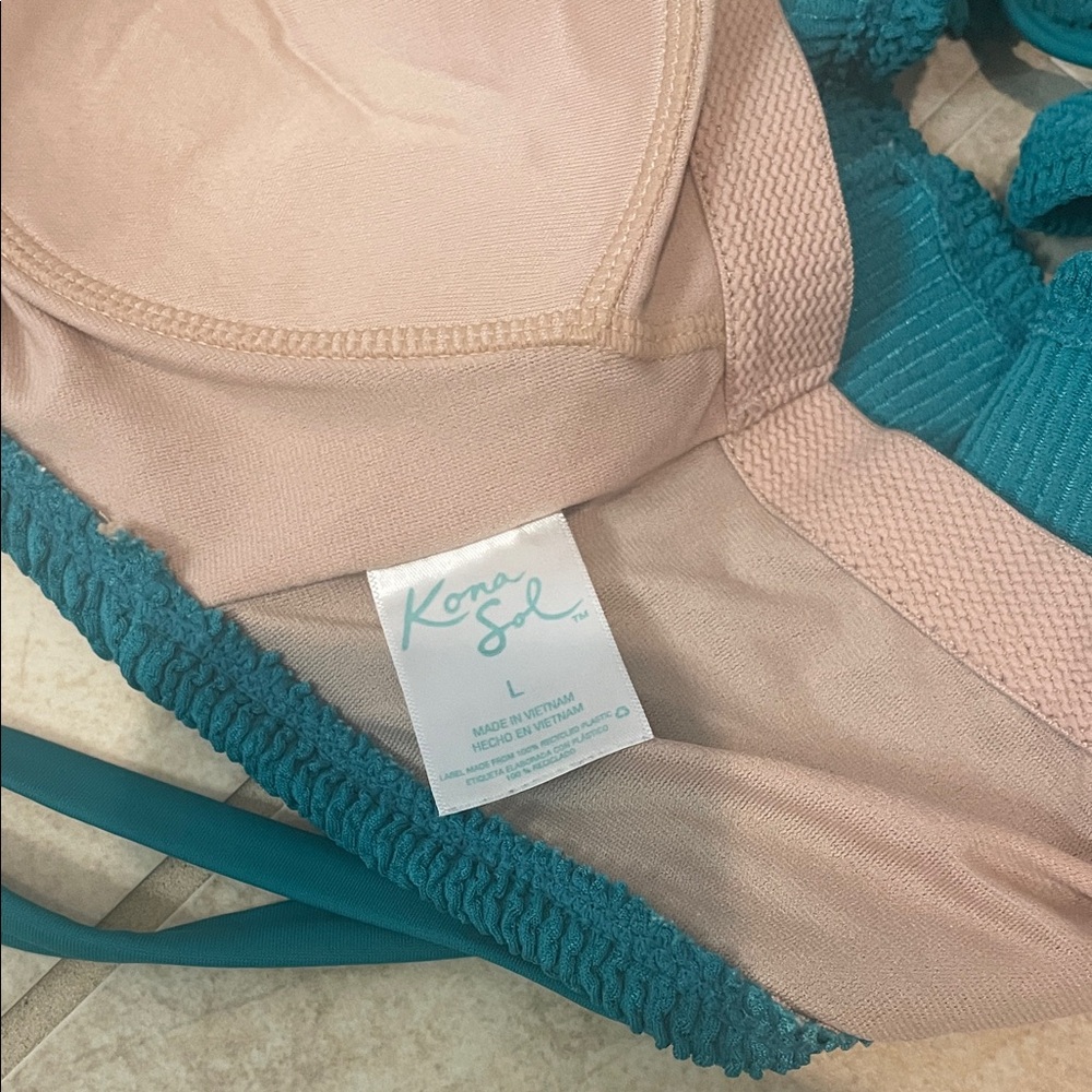 Teal Bikini Set - image 3